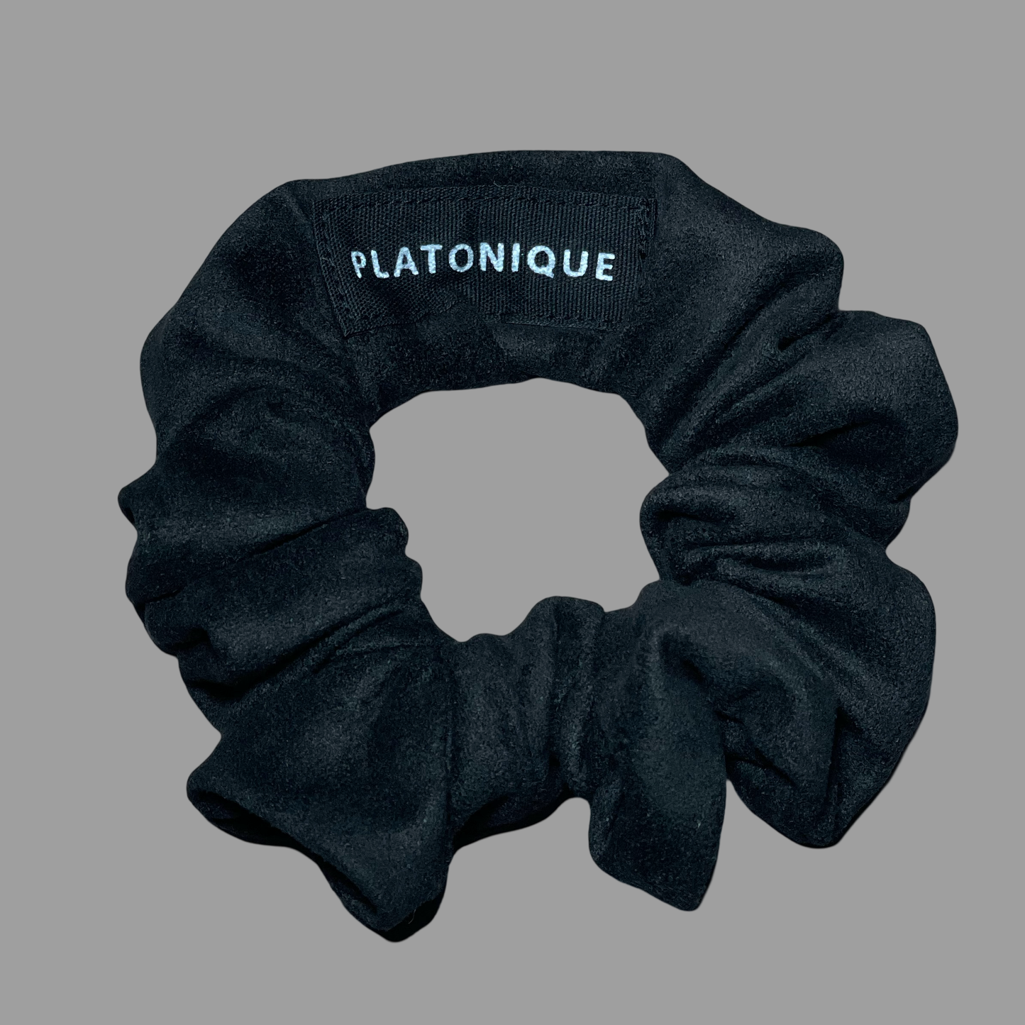 Scrunchies Suede Black