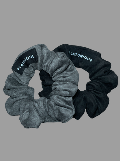 Scrunchies Suede Black