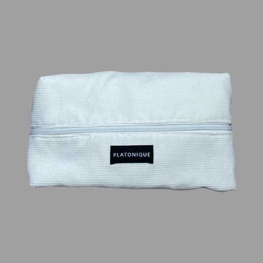 Dopp Bags Corduroy White