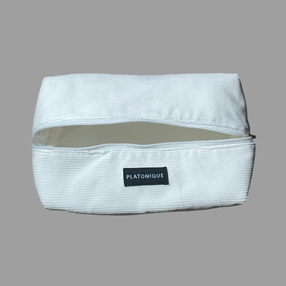 Dopp Bags Corduroy White