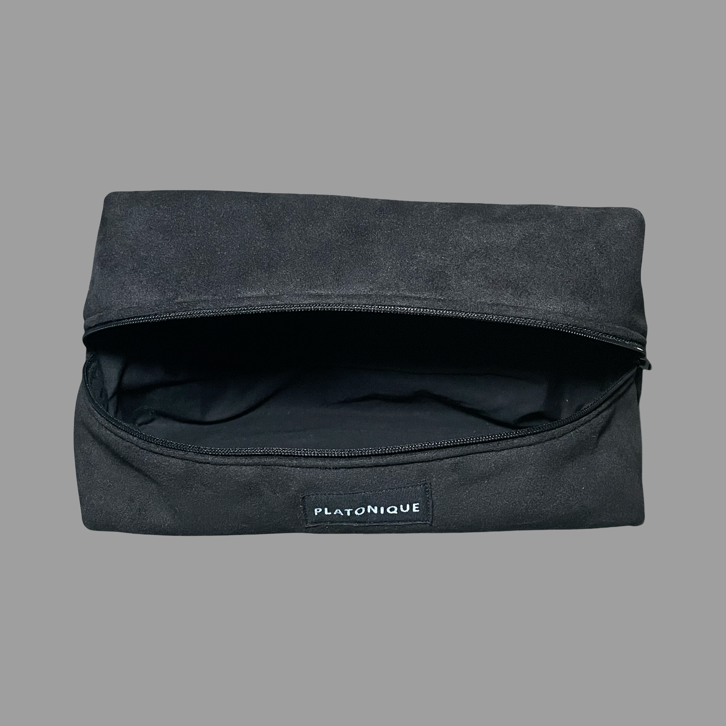 Dopp Bags Suede Black