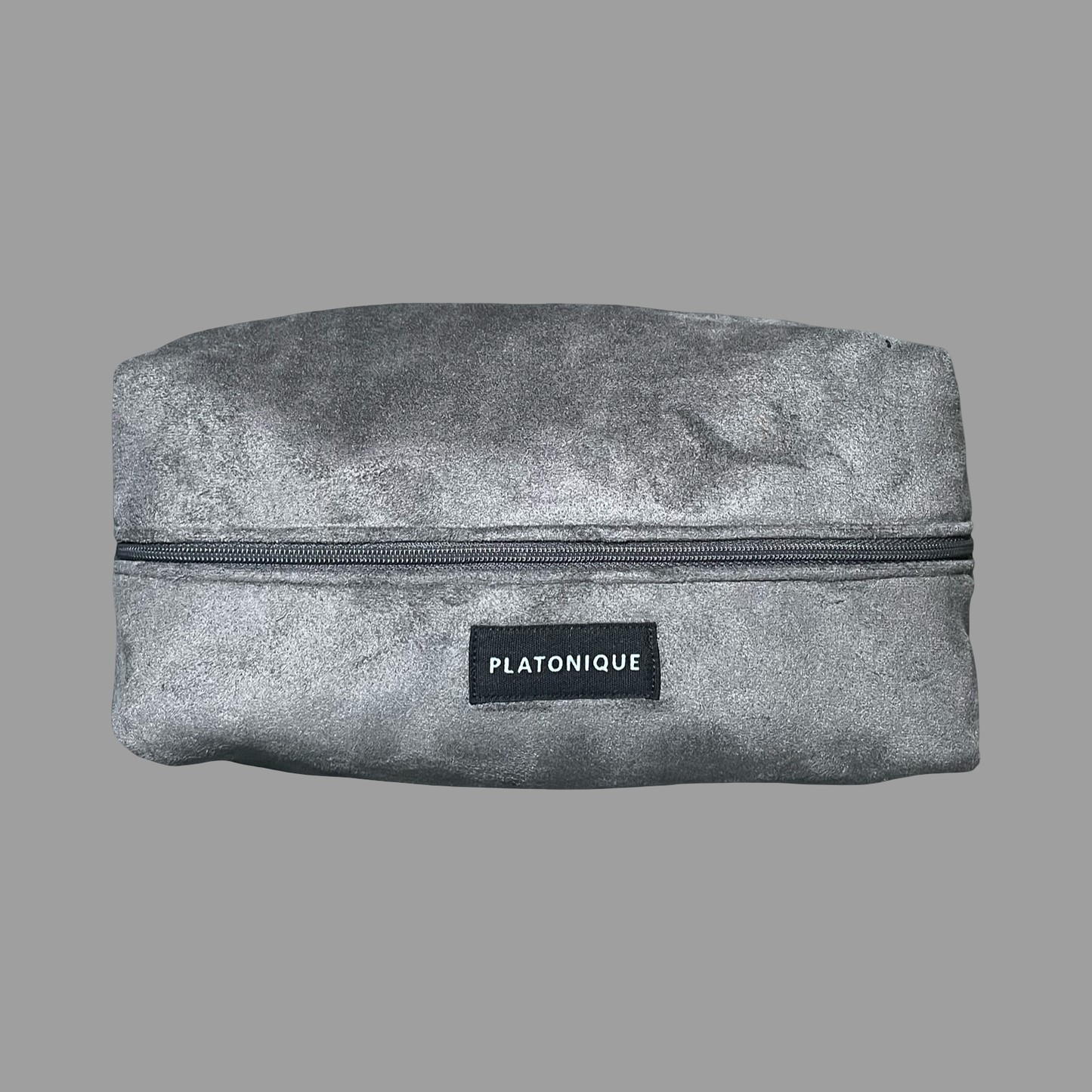 Dopp Bags Suede Grey