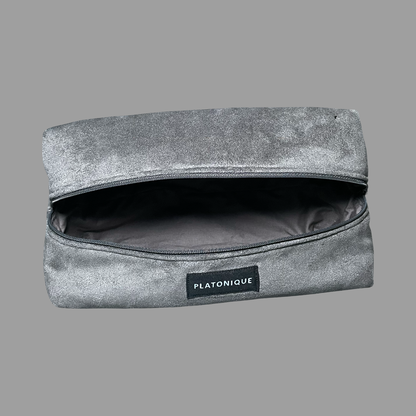 Dopp Bags Suede Grey